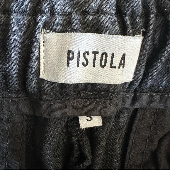 Pistola Cam Cropped Paperbag Jeans - Picture 7 of 11